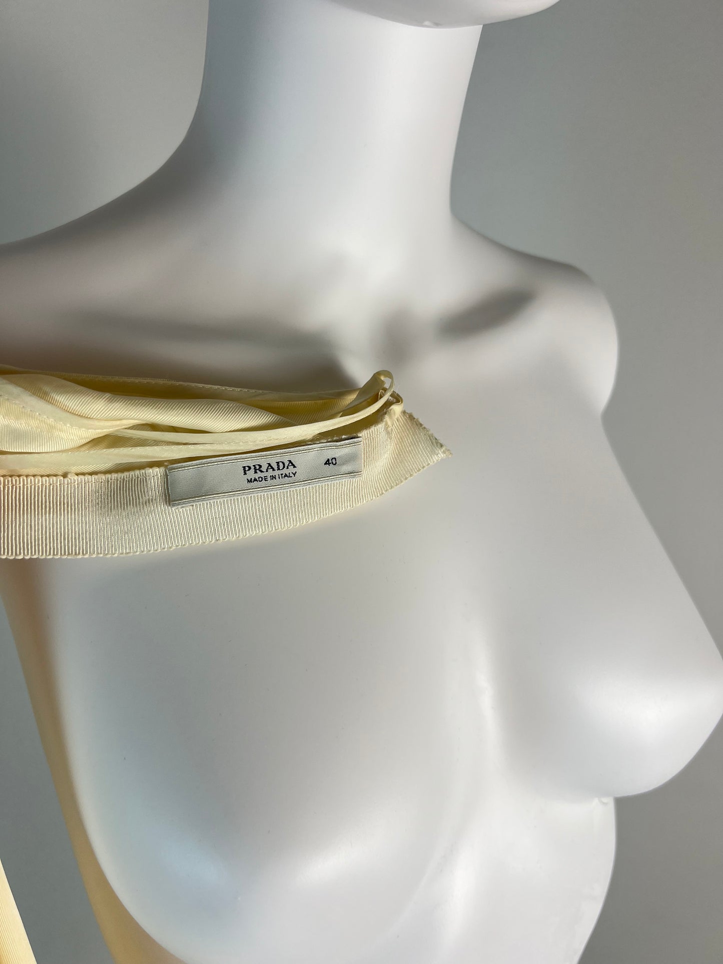 Prada Silk Babydoll Dress