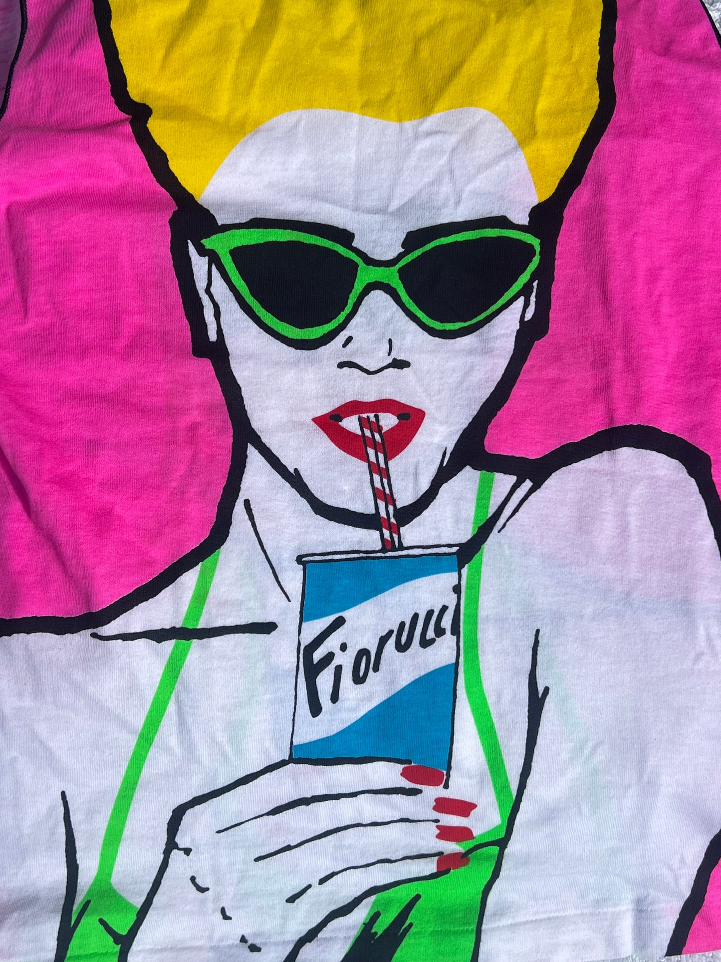 FIORUCCI
Pop Graphic Tank Top
Early 2000s