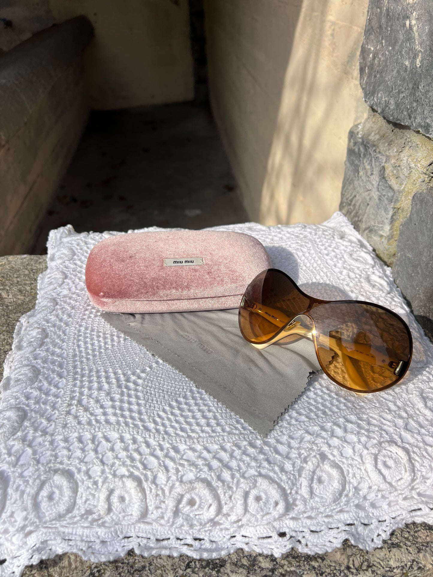 Miu Miu Oversized Shield Sunglasses
Early 2000s