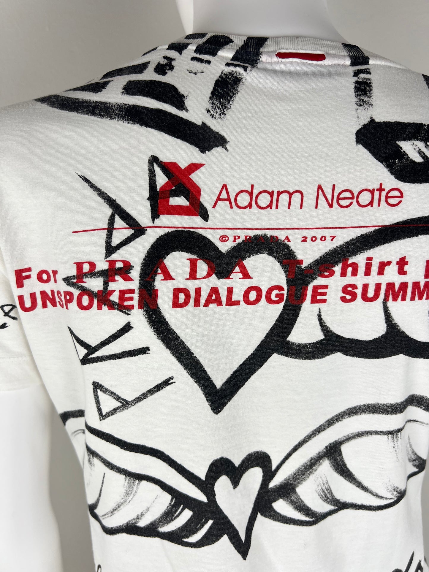 Prada Adam Neate Graphic T-Shirt Unspoken Dialogue (2007)