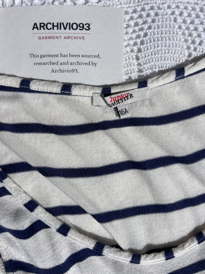 Jean Paul Gaultier striped jersey dress