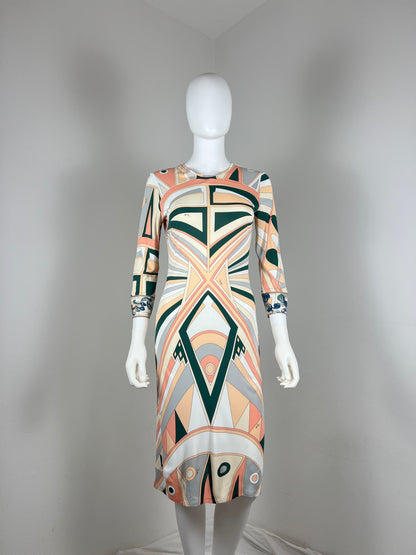 Emilio Pucci printed stretch dress