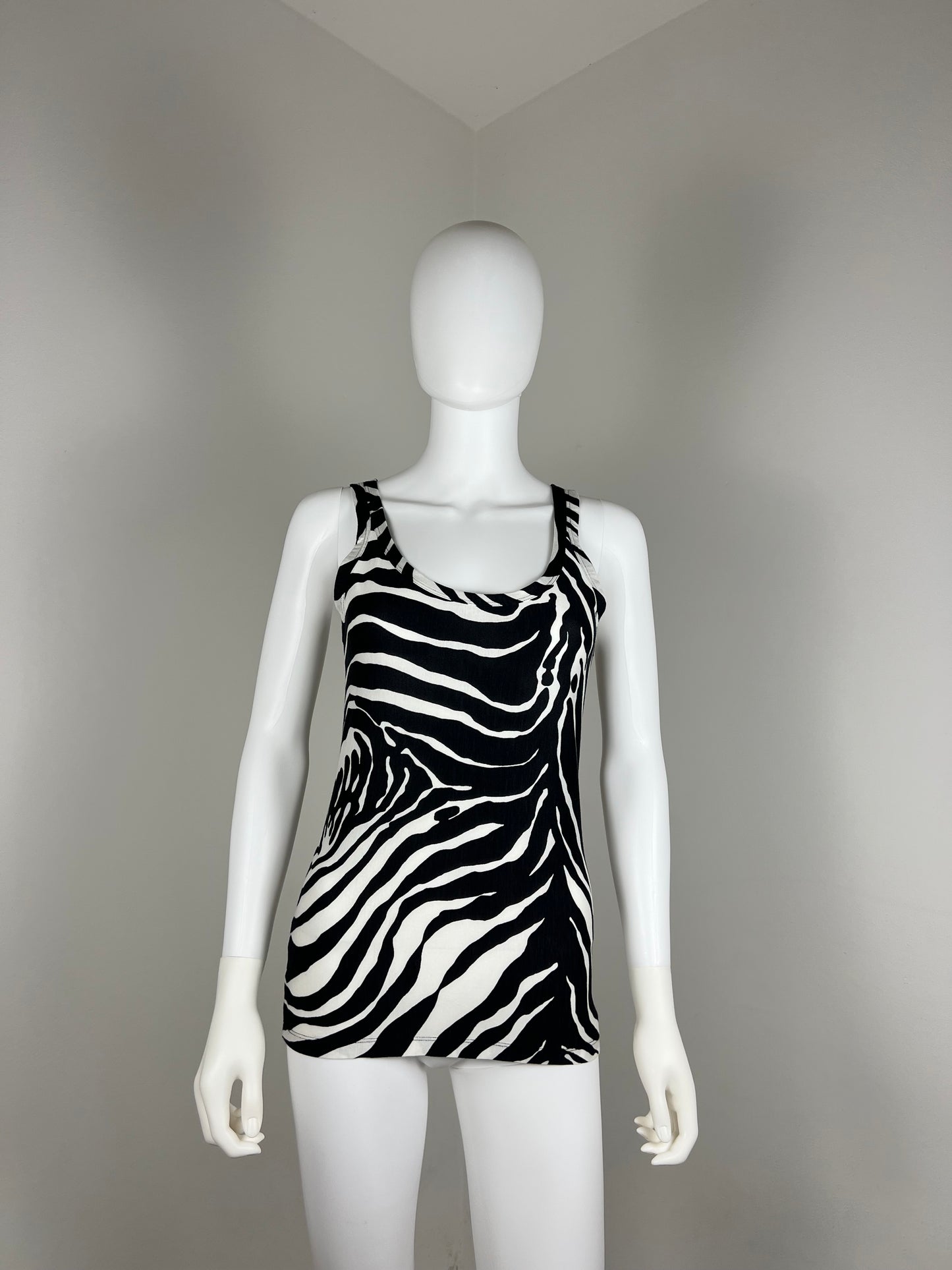 Dolce & Gabbana Beachwear Zebra Tank