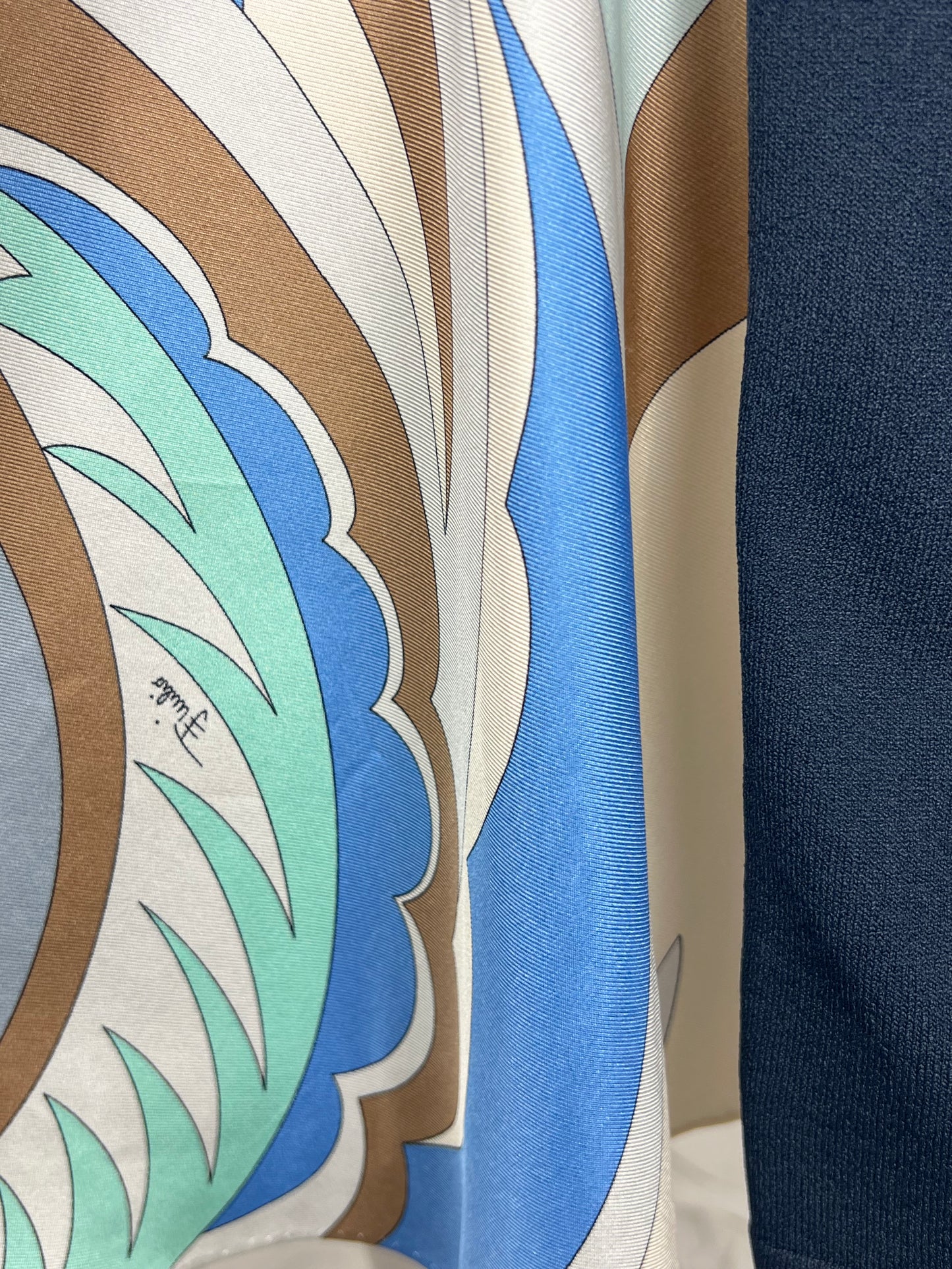 Emilio Pucci Panelled Silk Insert Dress