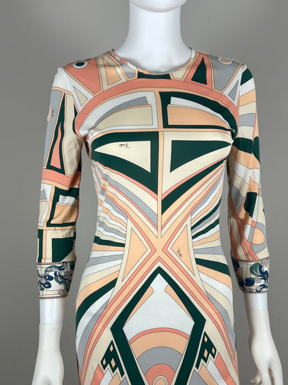 Emilio Pucci printed stretch dress