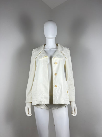 Miu Miu Belted Cotton Jacket