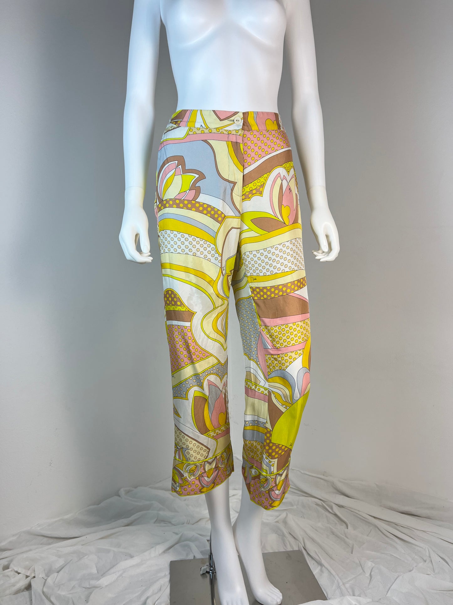 Emilio Pucci Silk Trousers