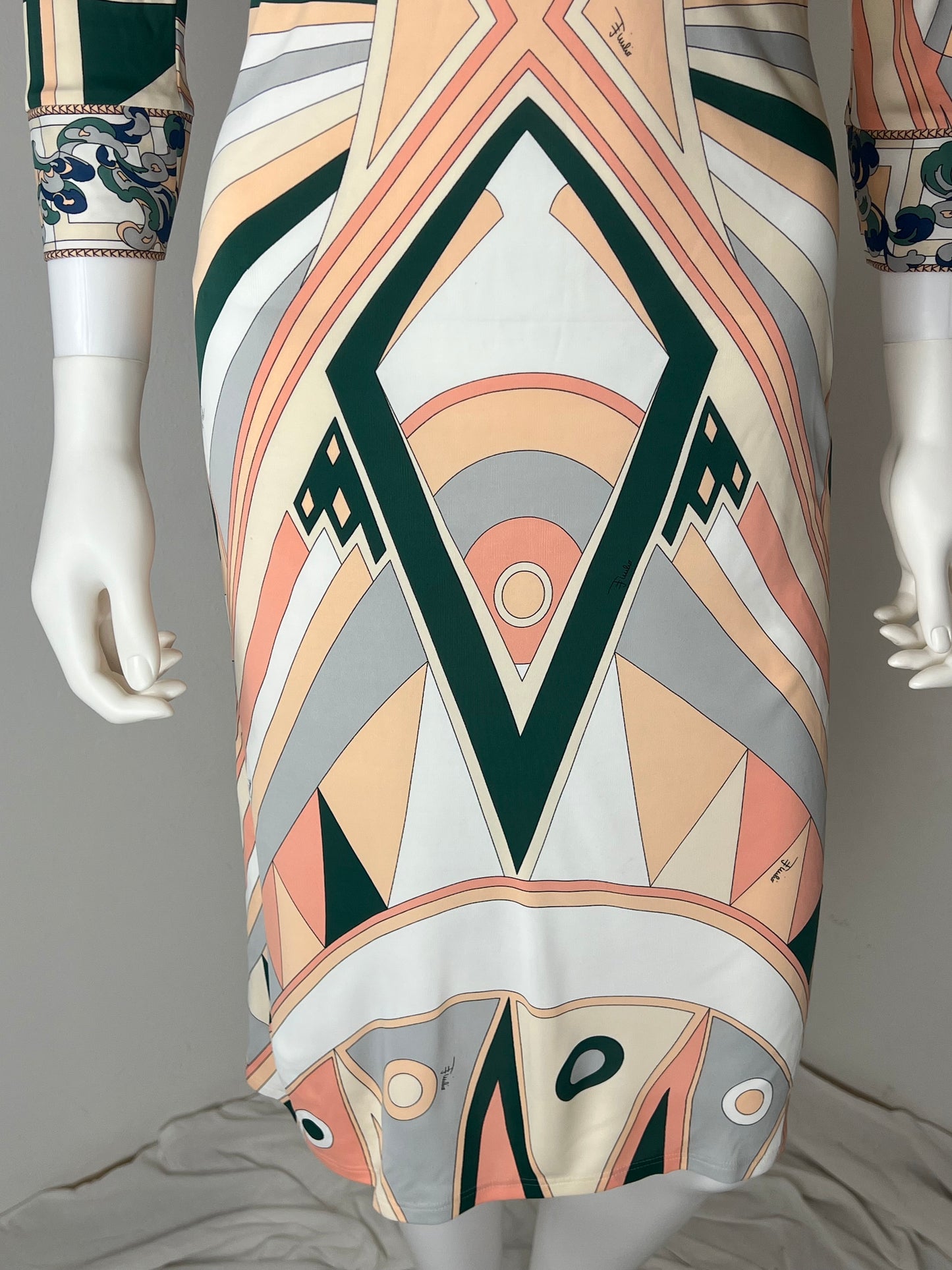 Emilio Pucci printed stretch dress