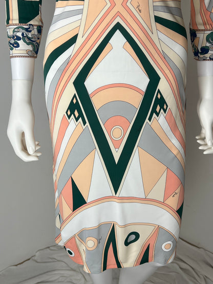 Emilio Pucci printed stretch dress