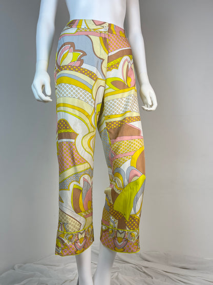 Emilio Pucci Silk Trousers
