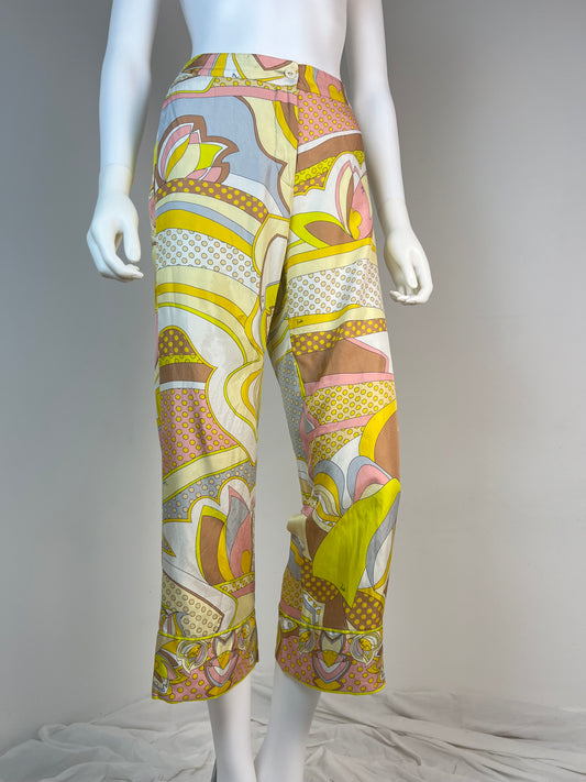 Emilio Pucci Silk Trousers