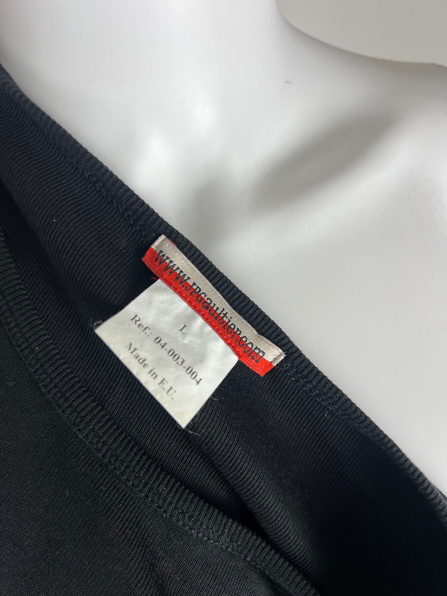 Jean Paul Gaultier Signature Face Jersey Maxi Dress