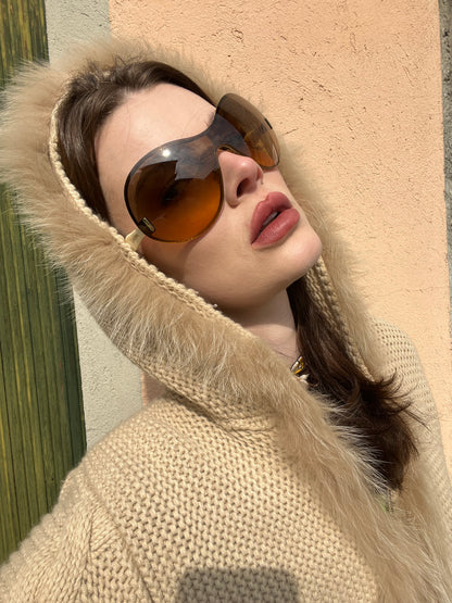 Miu Miu Oversized Shield Sunglasses
Early 2000s