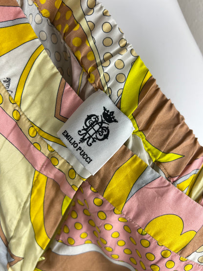 Emilio Pucci Silk Trousers