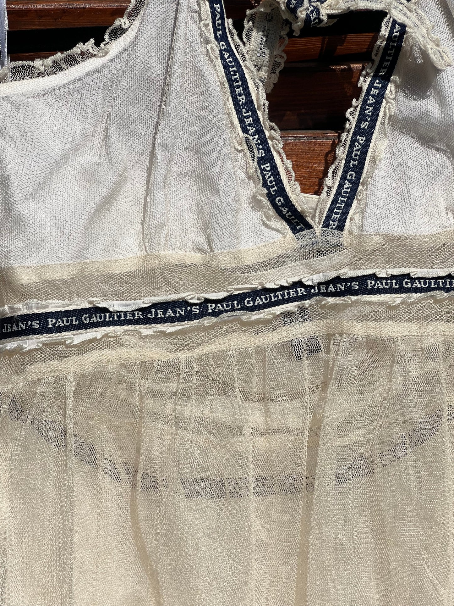 JEAN PAUL GAULTIER JEANS
Sheer Mesh Halter Set
Early 2000s