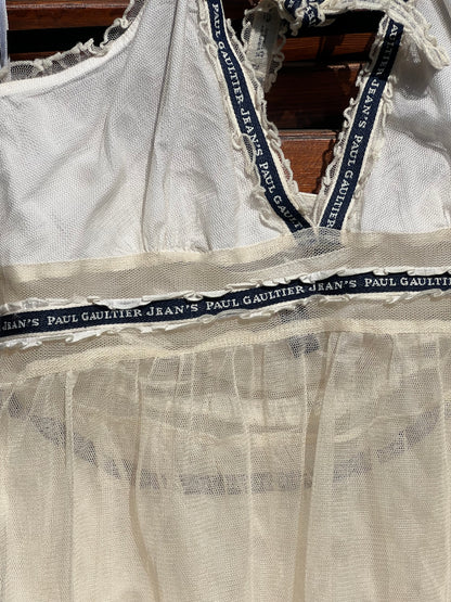 JEAN PAUL GAULTIER JEANS
Sheer Mesh Halter Set
Early 2000s