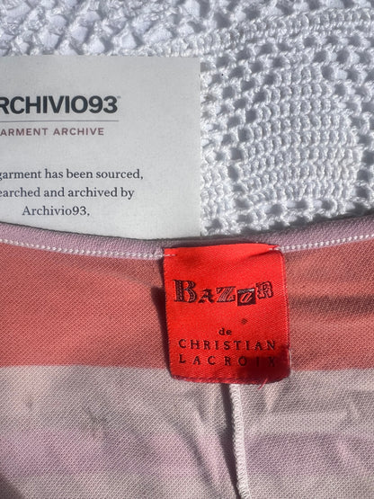 BAZAR de CHRISTIAN LACROIX
Striped Mini Dress
Early 2000s