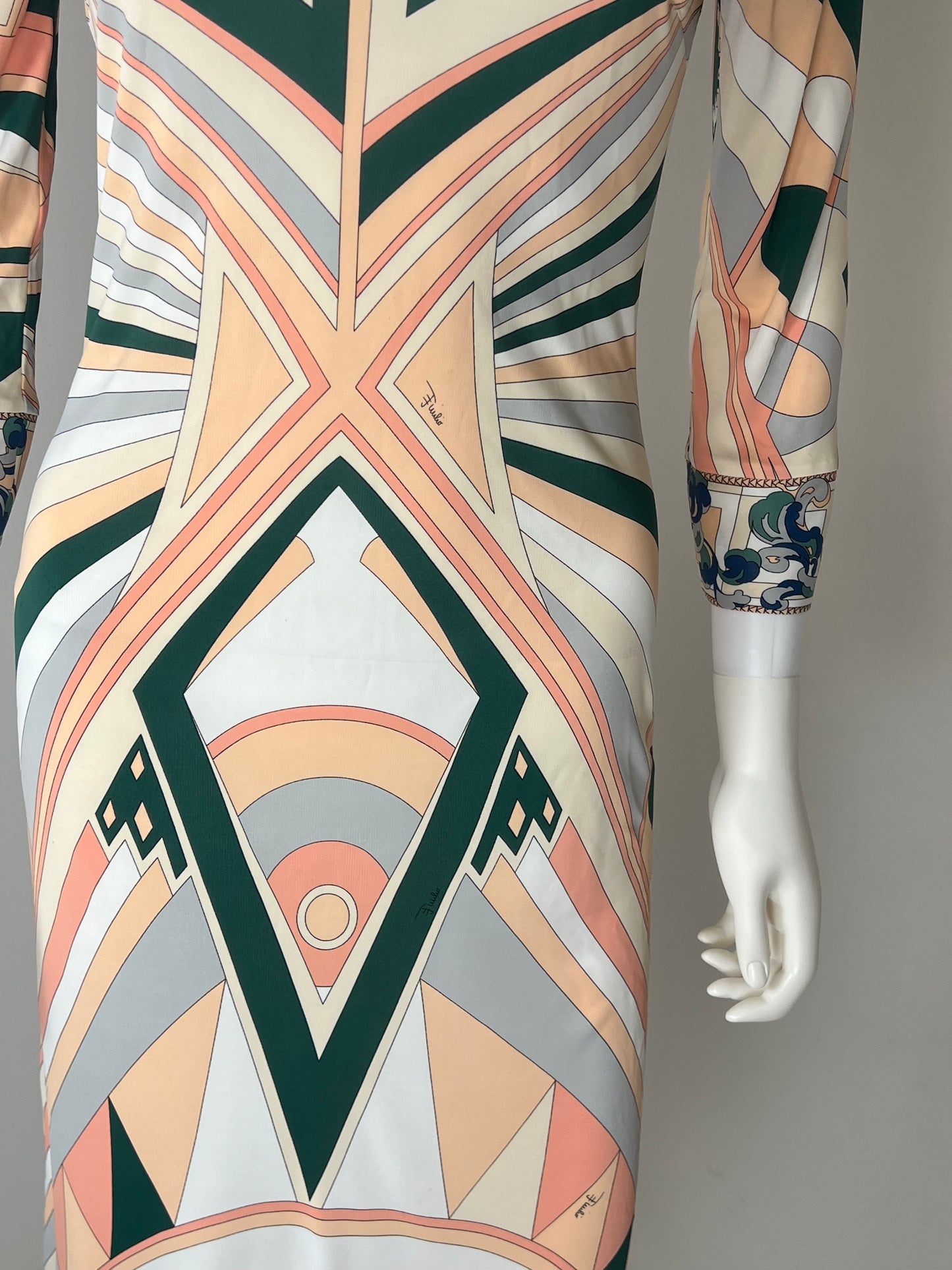 Emilio Pucci printed stretch dress