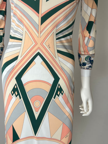 Emilio Pucci printed stretch dress