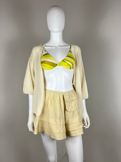 EMILIO PUCCI – Silk Stripe Bra Top
Circa 2005–2007