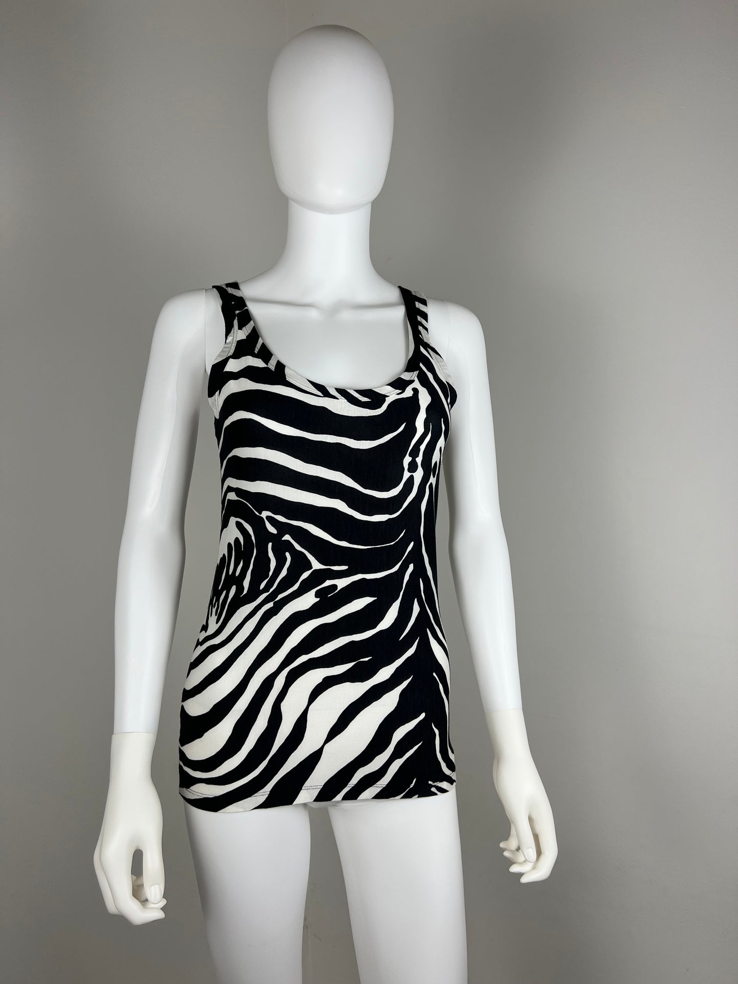 Dolce & Gabbana Beachwear Zebra Tank