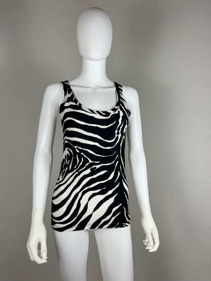 Dolce & Gabbana Beachwear Zebra Tank