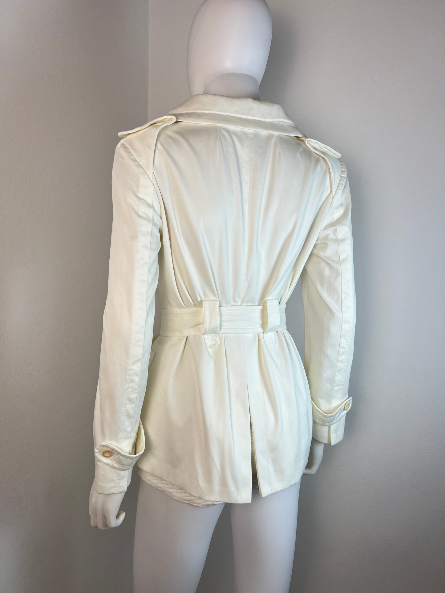 Miu Miu Belted Cotton Jacket