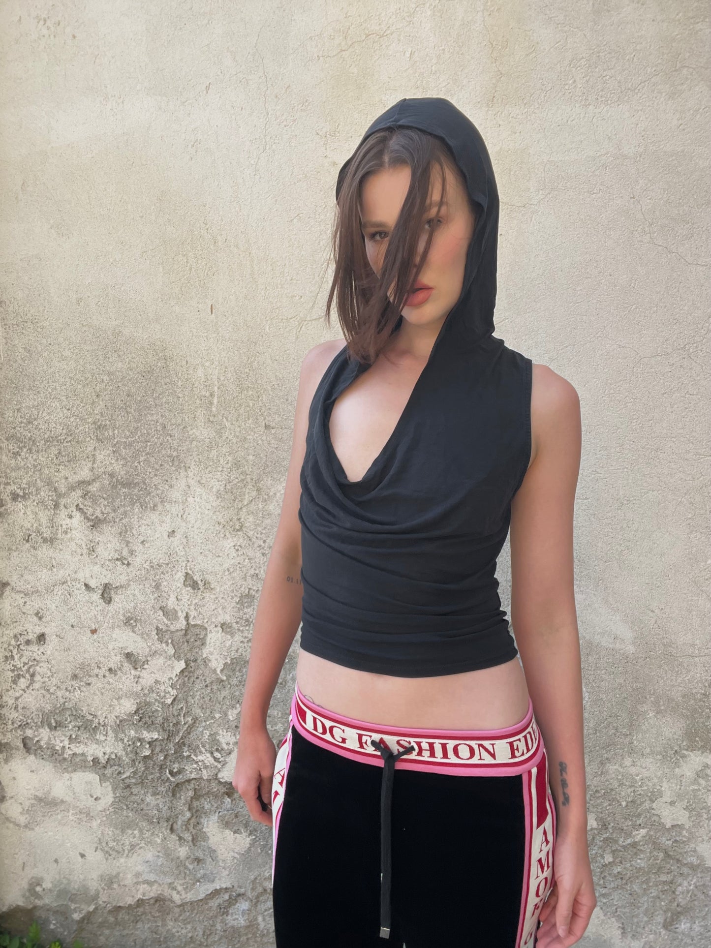 Dolce & Gabbana velvet track pants