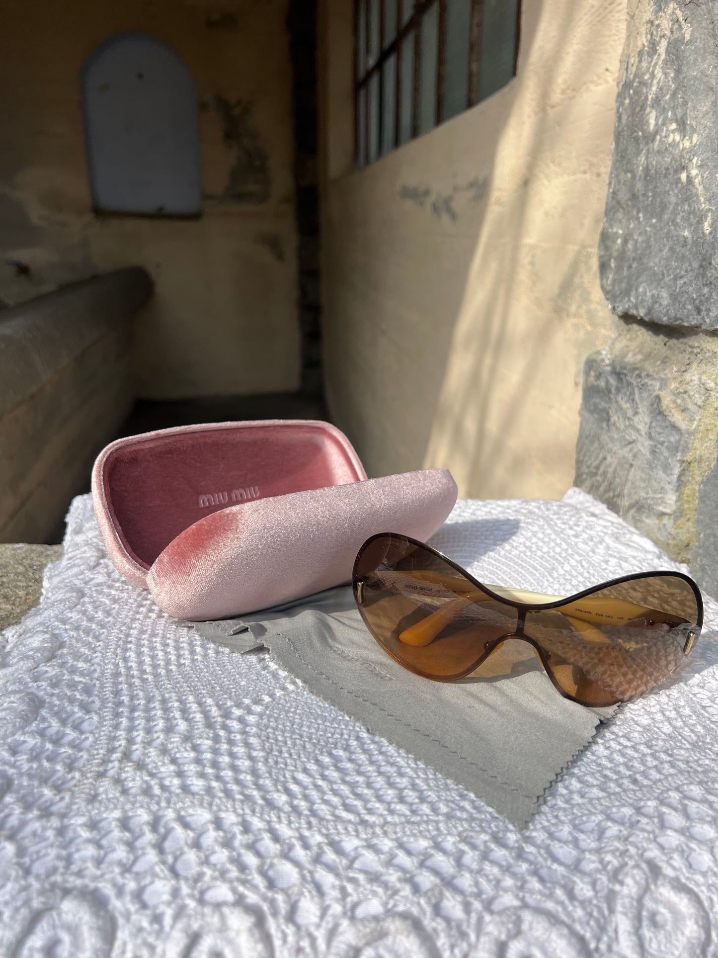 Miu Miu Oversized Shield Sunglasses
Early 2000s