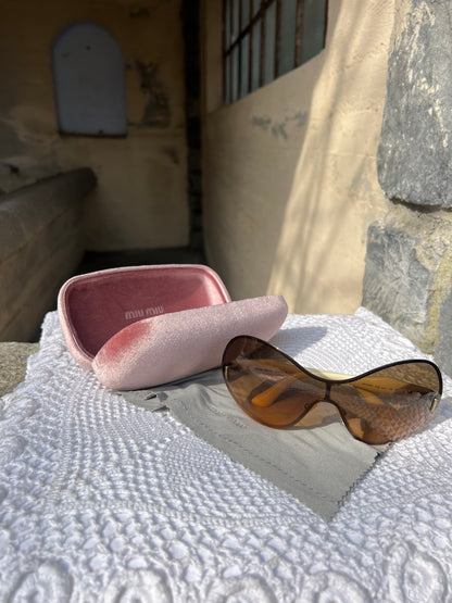 Miu Miu Oversized Shield Sunglasses
Early 2000s