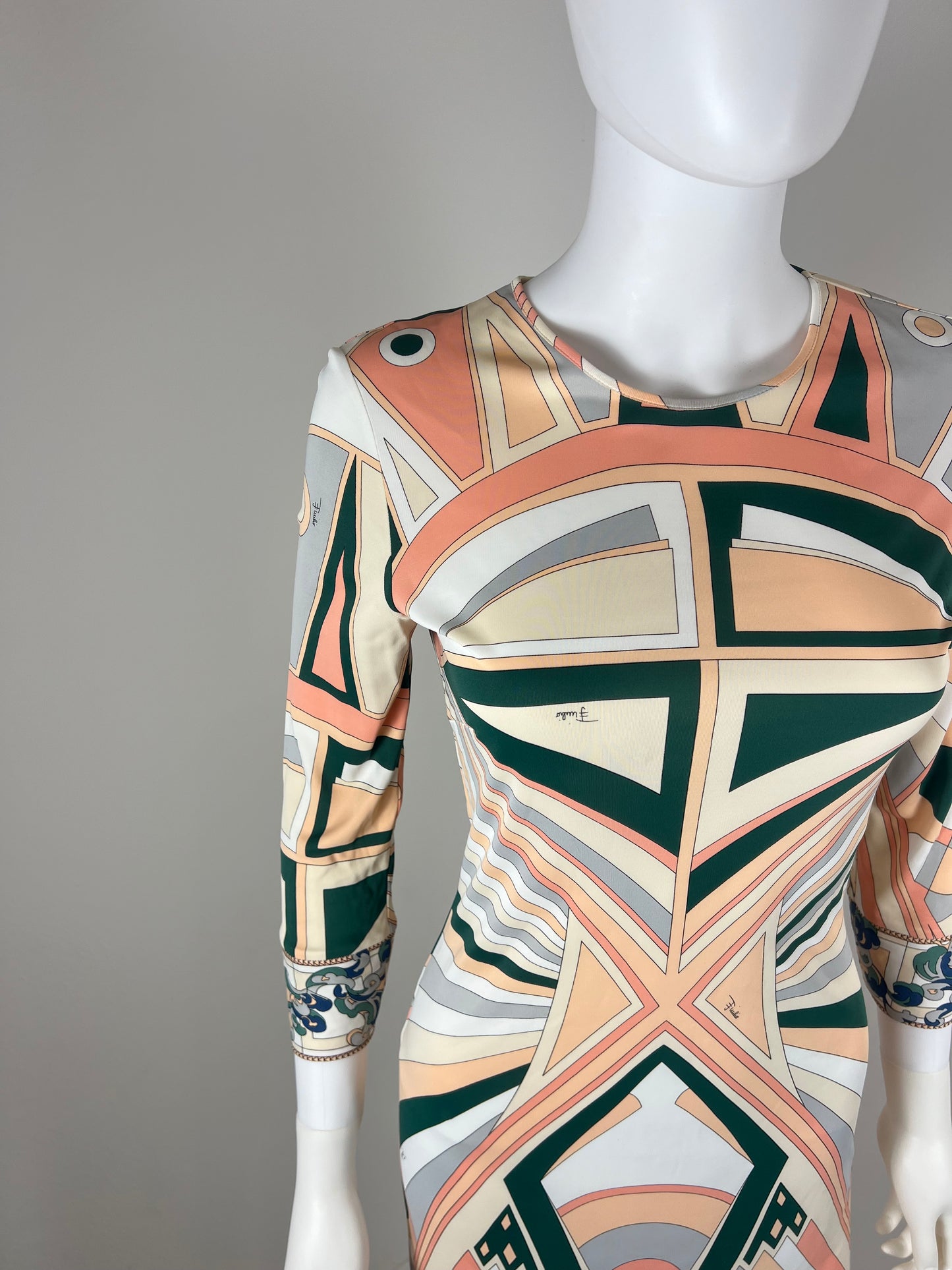 Emilio Pucci printed stretch dress