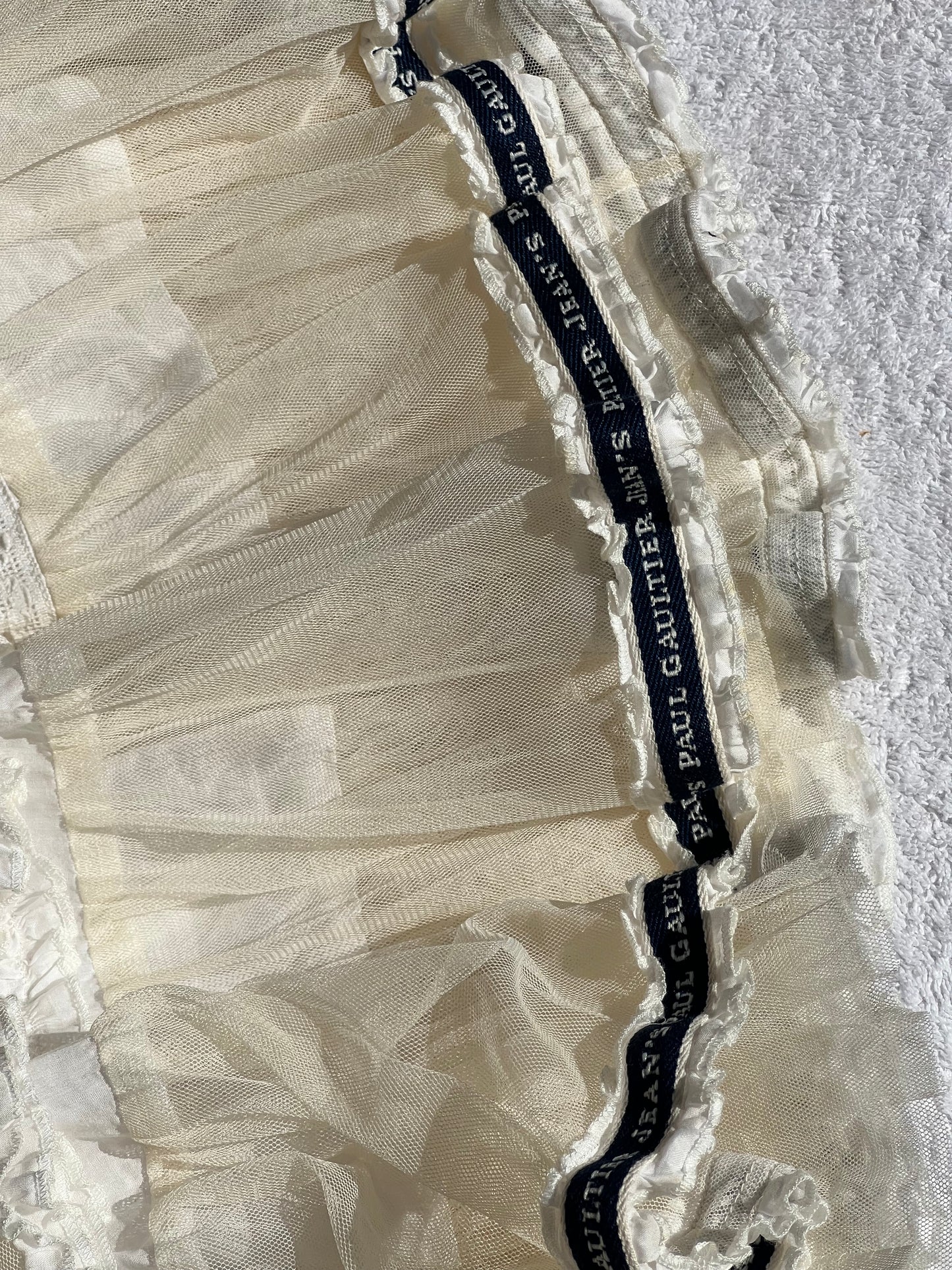 JEAN PAUL GAULTIER JEANS
Sheer Mesh Halter Set
Early 2000s