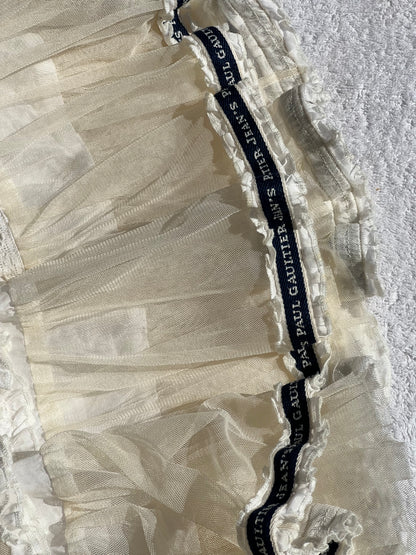 JEAN PAUL GAULTIER JEANS
Sheer Mesh Halter Set
Early 2000s