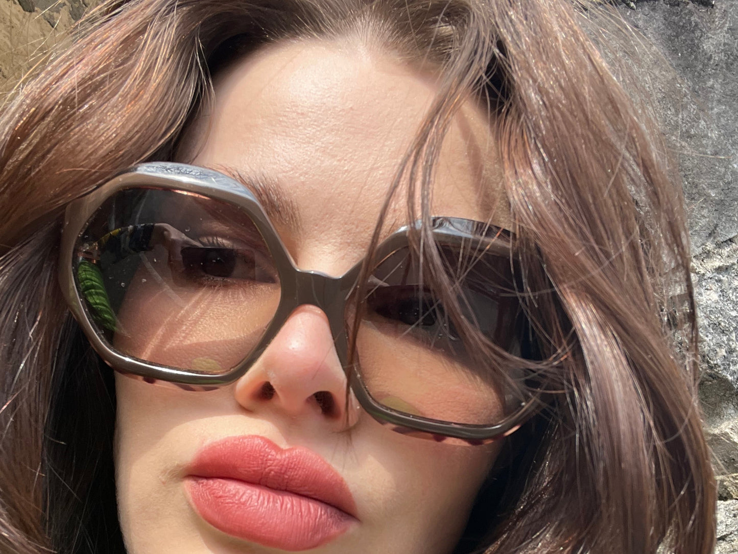 Emilio Pucci Oversized Octagonal Sunglasses
Early 2000s