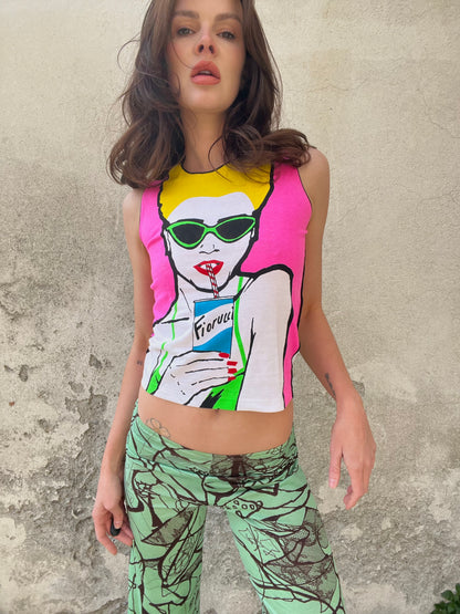FIORUCCI
Pop Graphic Tank Top
Early 2000s