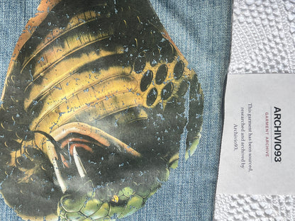 DOLCE & GABBANA printed denim jacket
early 2000s