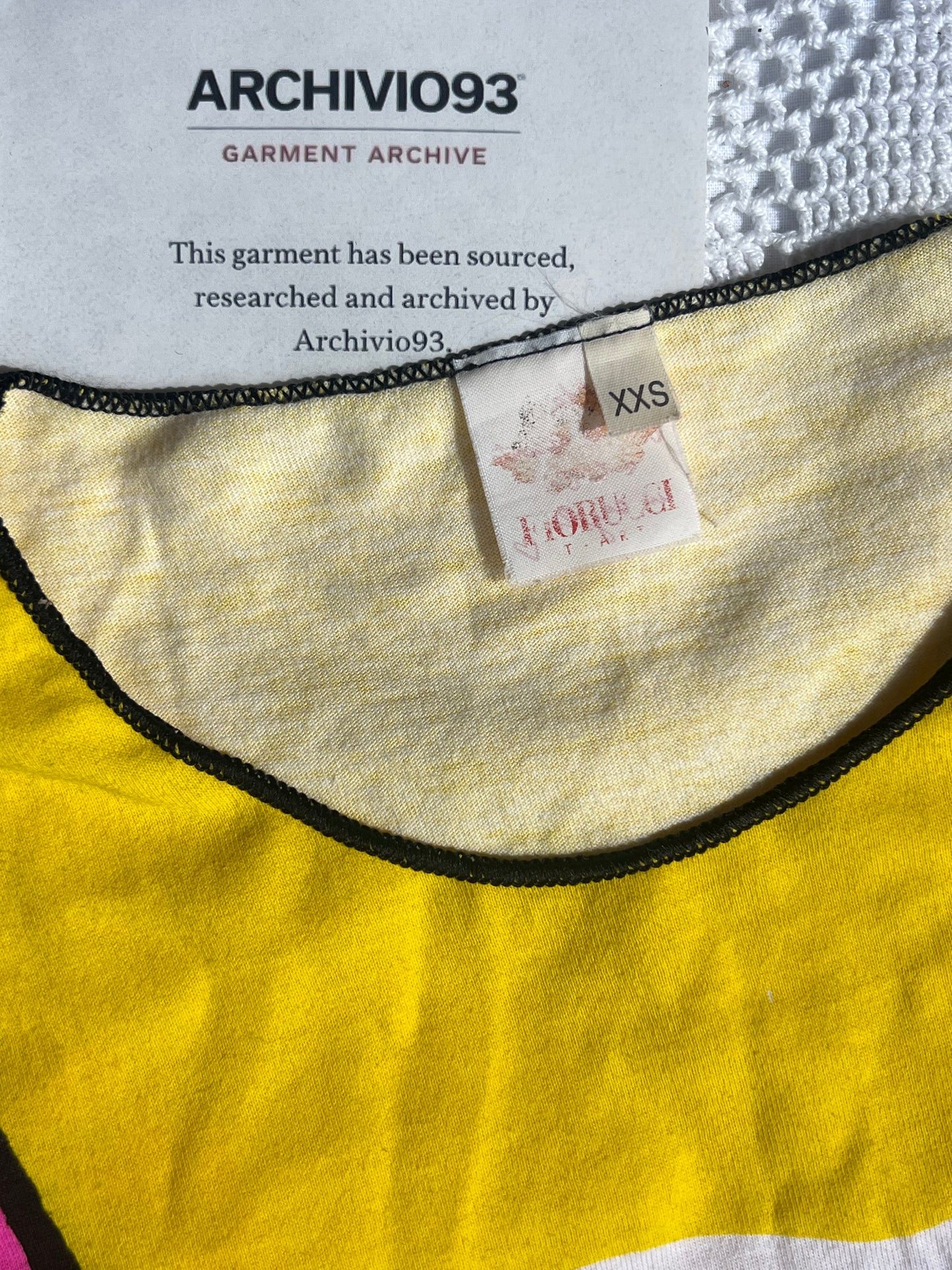 FIORUCCI
Pop Graphic Tank Top
Early 2000s