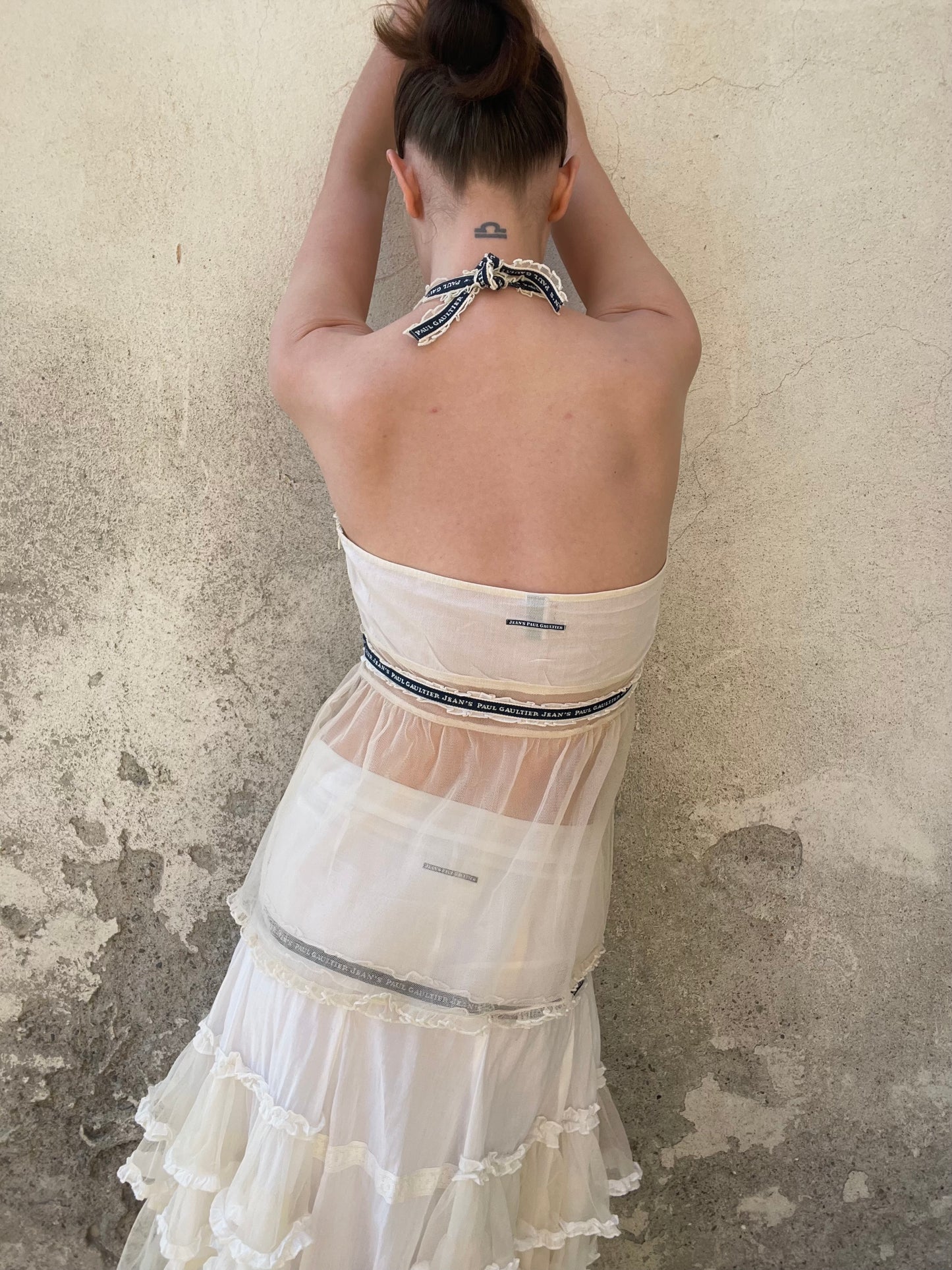 JEAN PAUL GAULTIER JEANS
Sheer Mesh Halter Set
Early 2000s