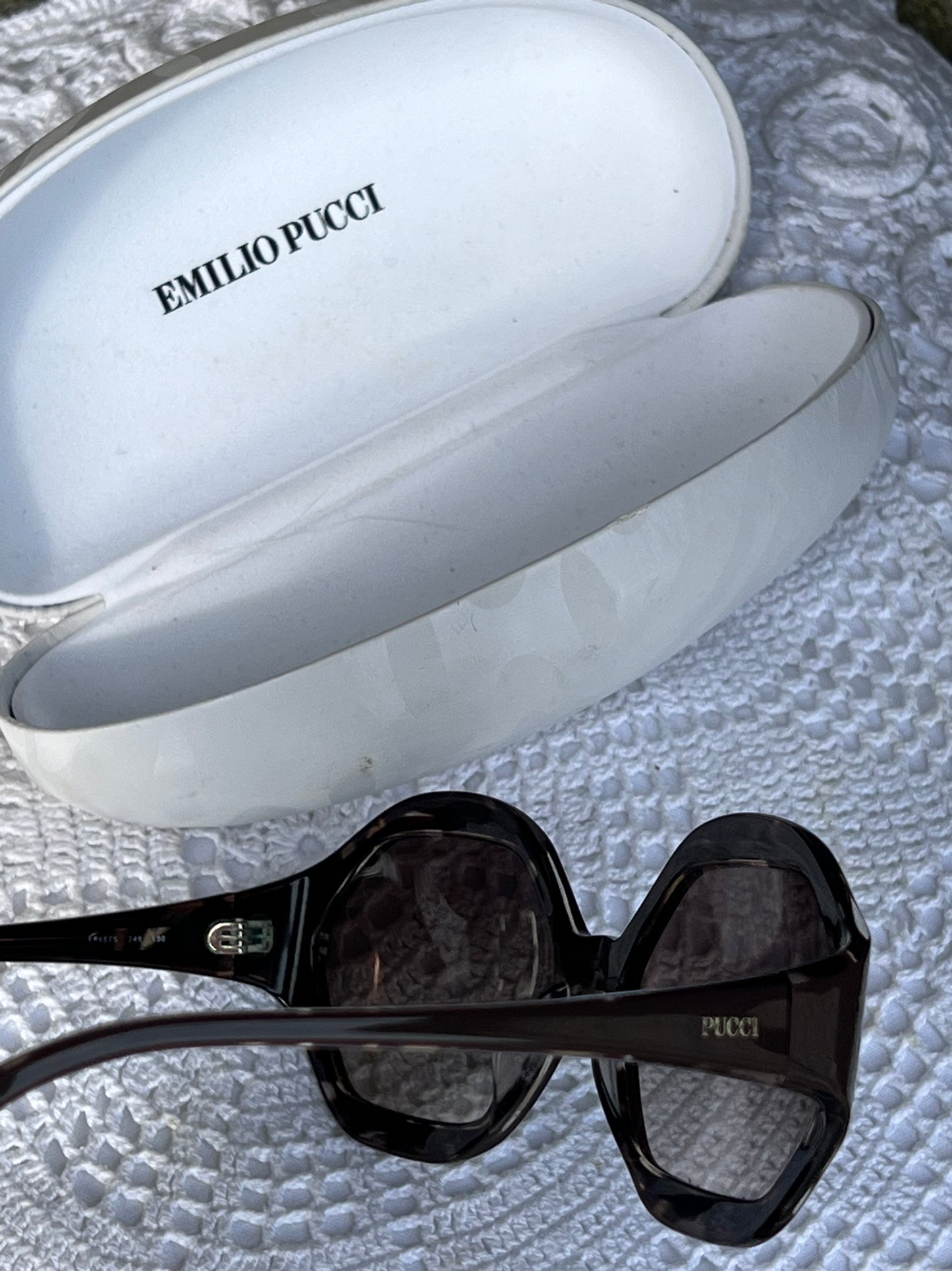 Emilio Pucci Oversized Octagonal Sunglasses
Early 2000s