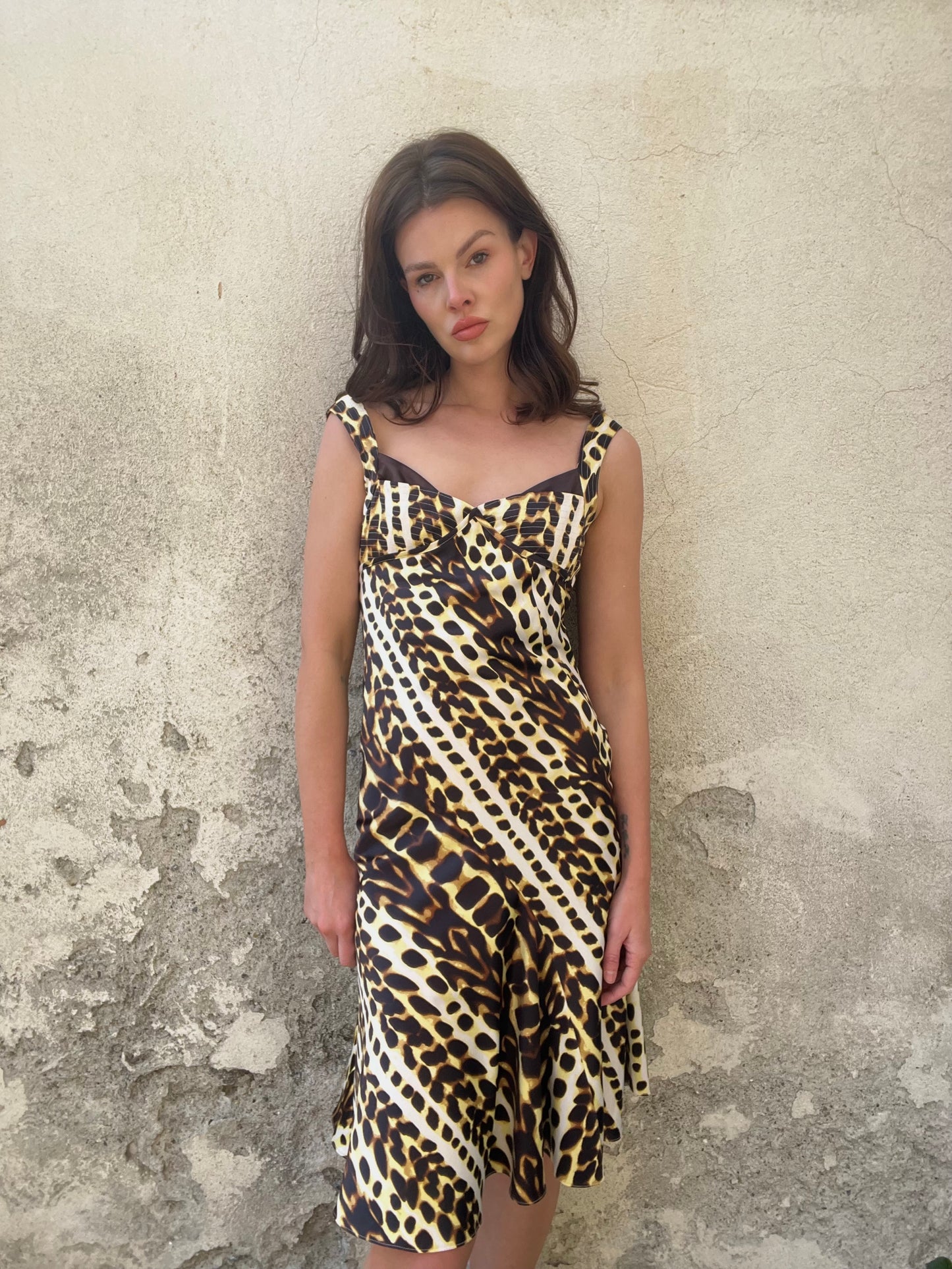 JUST CAVALLI
Animal Print Slip Dress