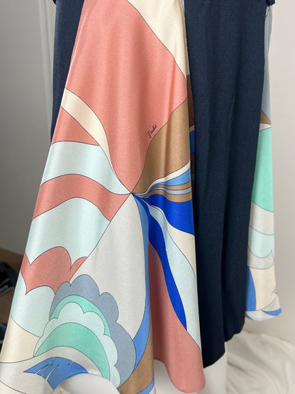 Emilio Pucci Panelled Silk Insert Dress