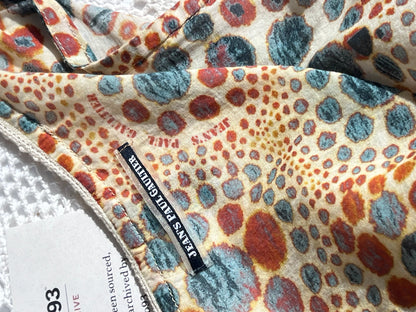 Jean Paul Gaultier Soleil Printed Wrap Dress