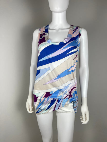 Emilio Pucci Printed Jersey Top / Mini Dress