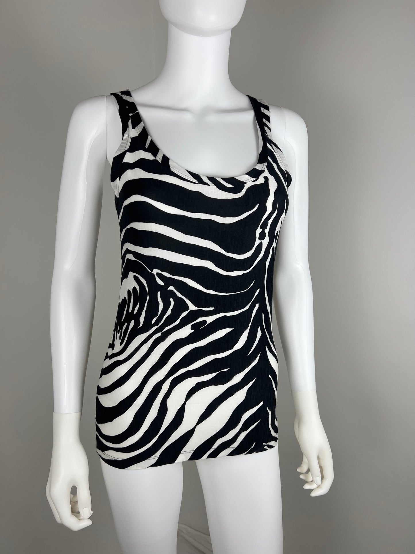 Dolce & Gabbana Beachwear Zebra Tank