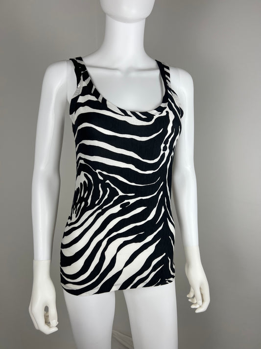 Dolce & Gabbana Beachwear Zebra Tank