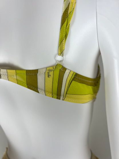 EMILIO PUCCI – Silk Stripe Bra Top
Circa 2005–2007
