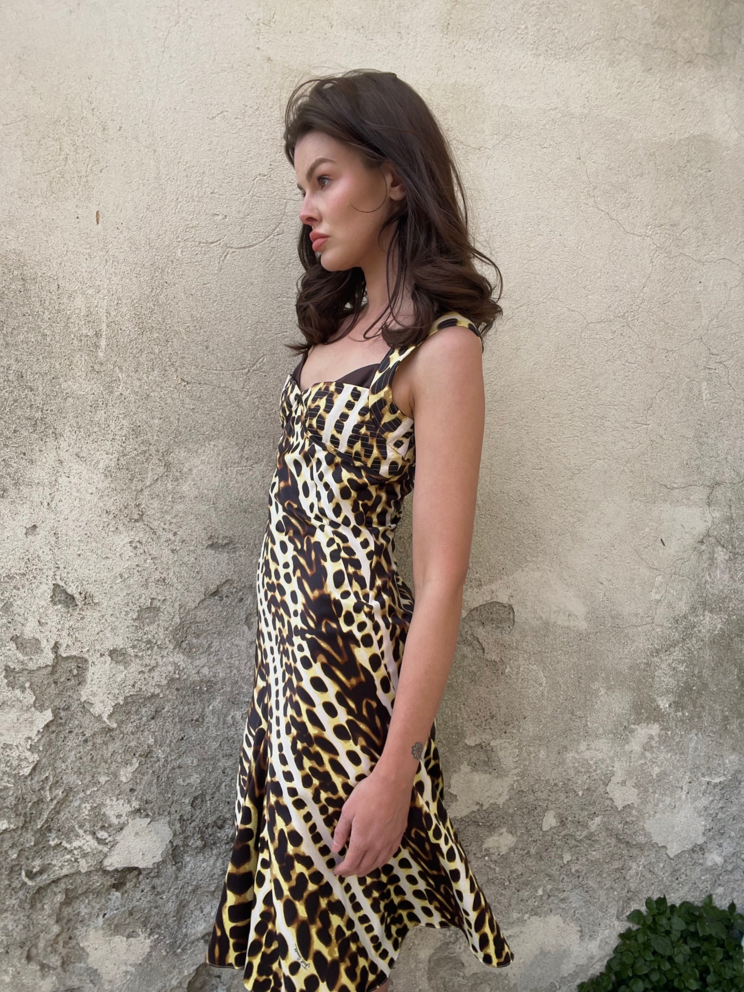 JUST CAVALLI
Animal Print Slip Dress