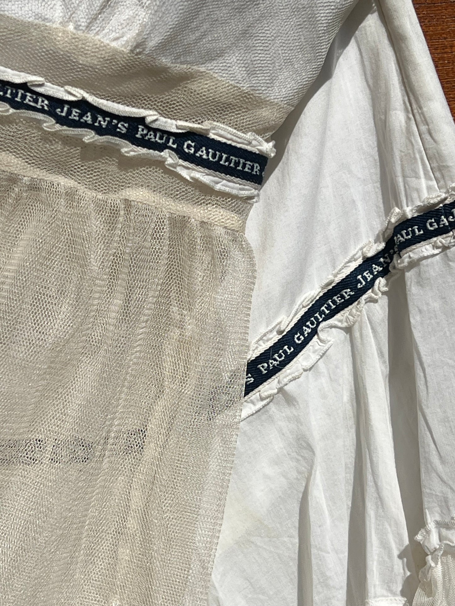 JEAN PAUL GAULTIER JEANS
Sheer Mesh Halter Set
Early 2000s