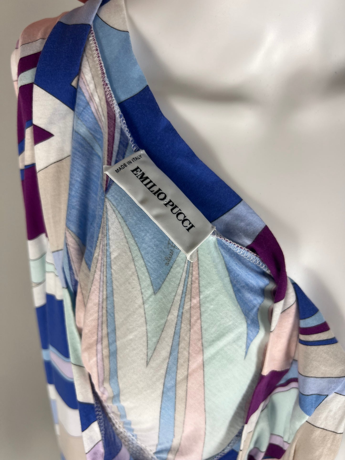 Emilio Pucci Printed Jersey Top / Mini Dress