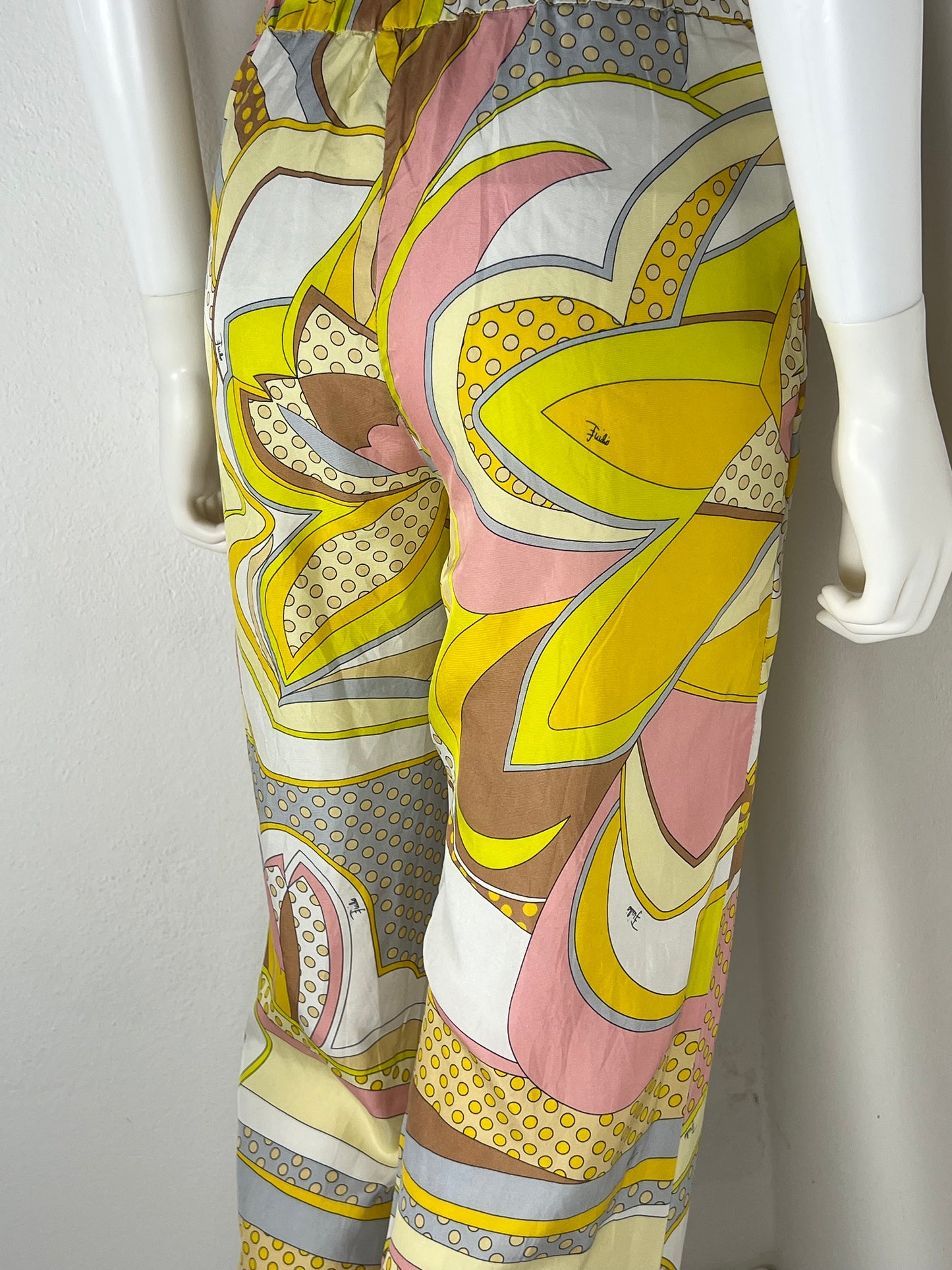Emilio Pucci Silk Trousers